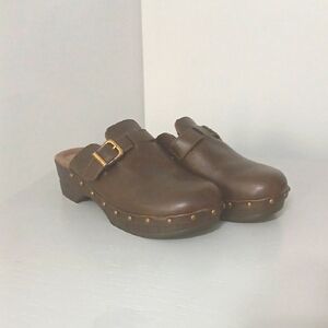 Brown  Clogs By Natural Soul, Gentle Used, Good Conditions, Sz 6